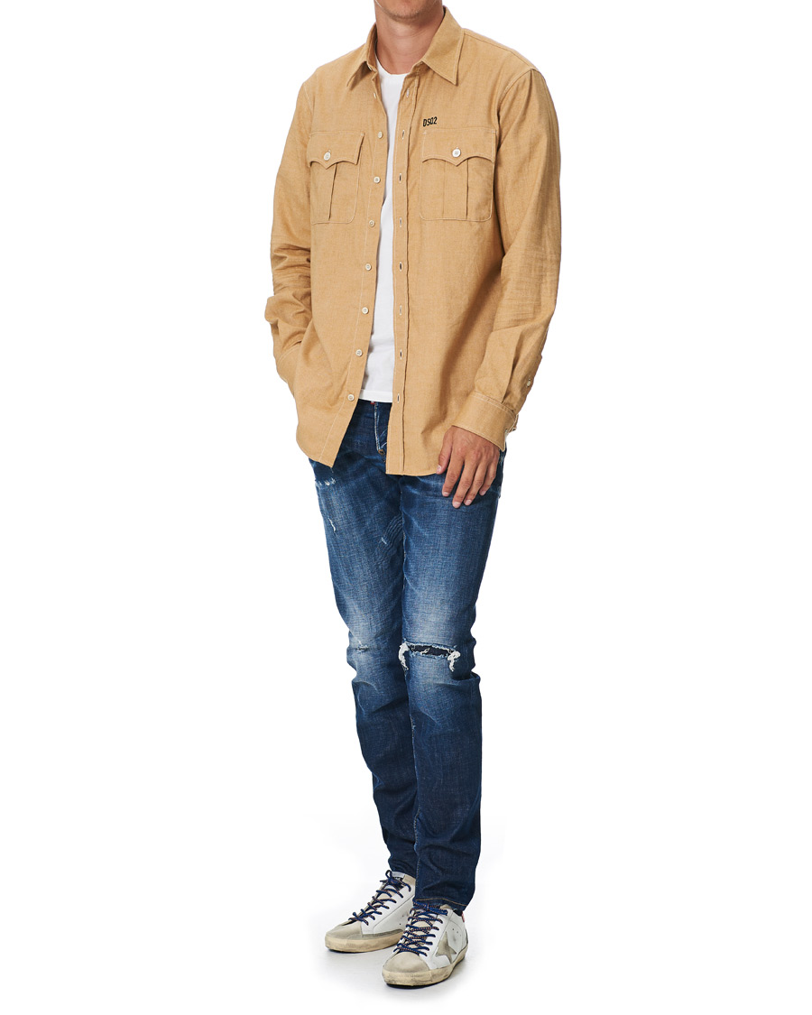 Mies | Golden Goose Deluxe Brand Super-Star Sneaker White/Red | Golden Goose | Deluxe Brand Super-Star Sneaker White/Red