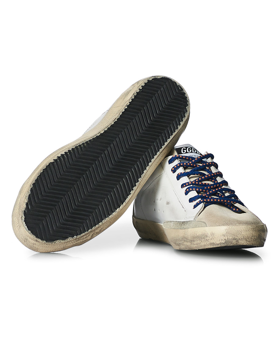 Mies | Golden Goose Deluxe Brand Super-Star Sneaker White/Red | Golden Goose | Deluxe Brand Super-Star Sneaker White/Red