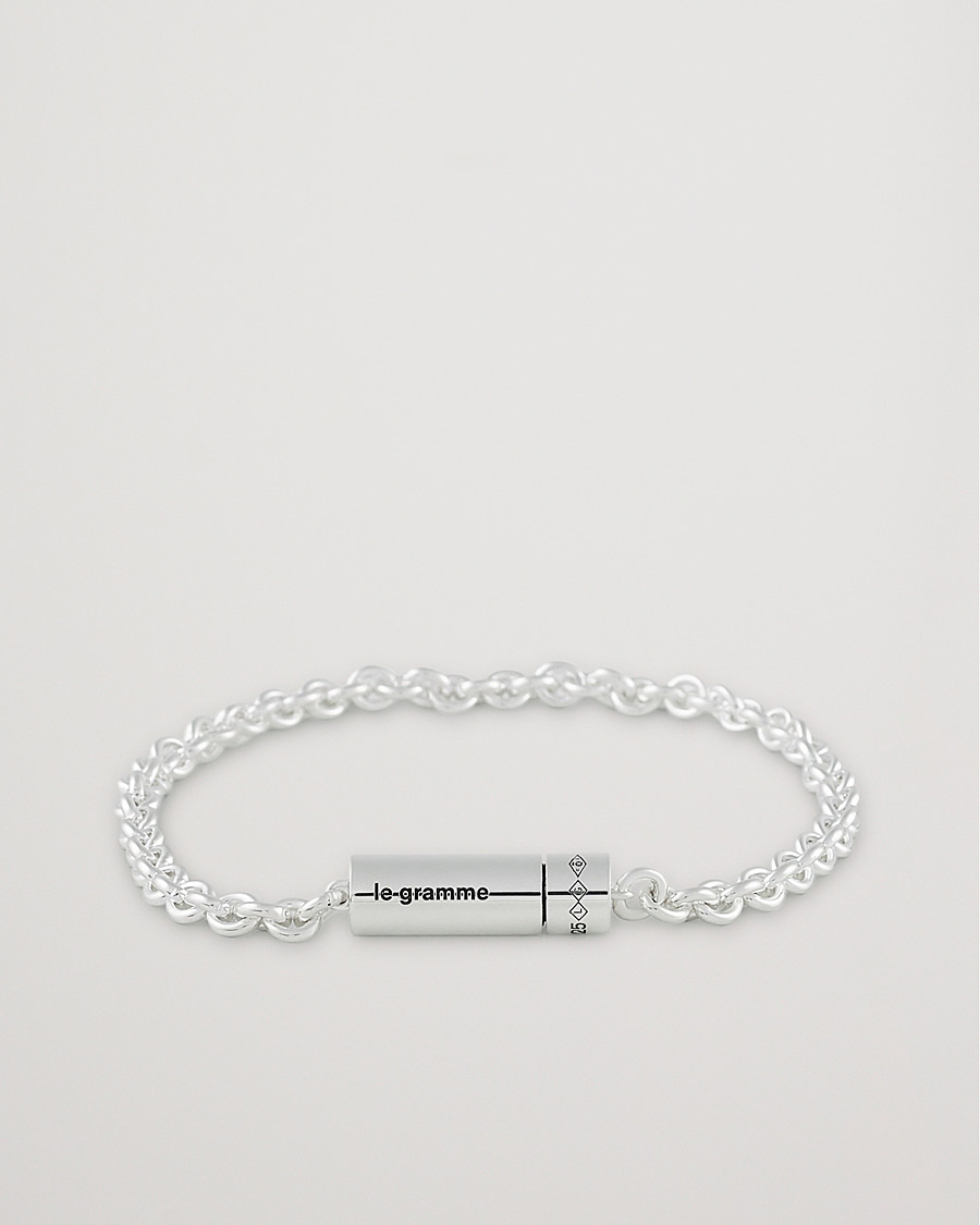 Mies | Korut | LE GRAMME | Chain Cable Bracelet Sterling Silver 11g