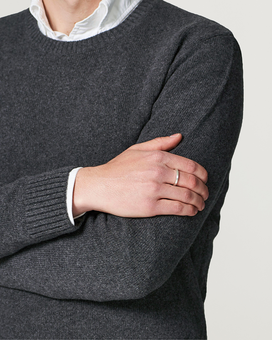 Mies | Korut | LE GRAMME | Ribbon Brushed Ring Sterling Silver 3g