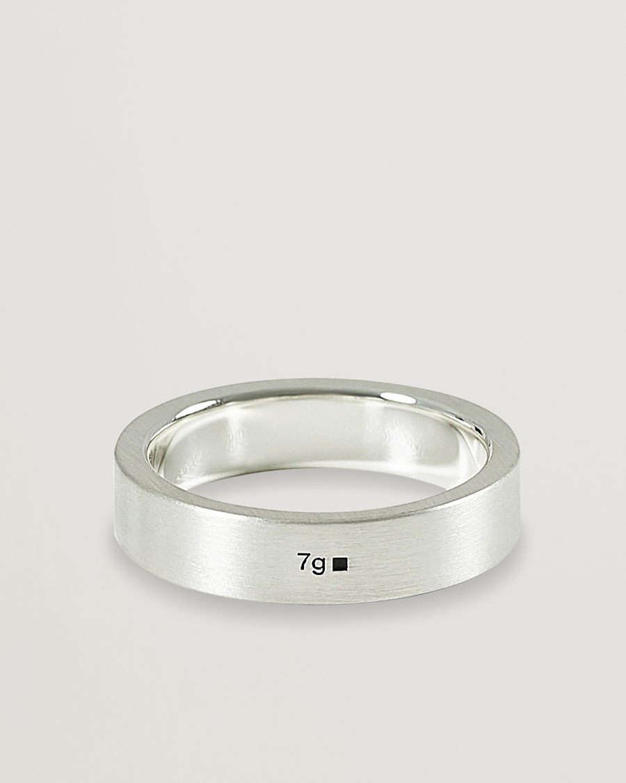 Miehet |  | LE GRAMME | Ribbon Brushed Ring Sterling Silver 7g