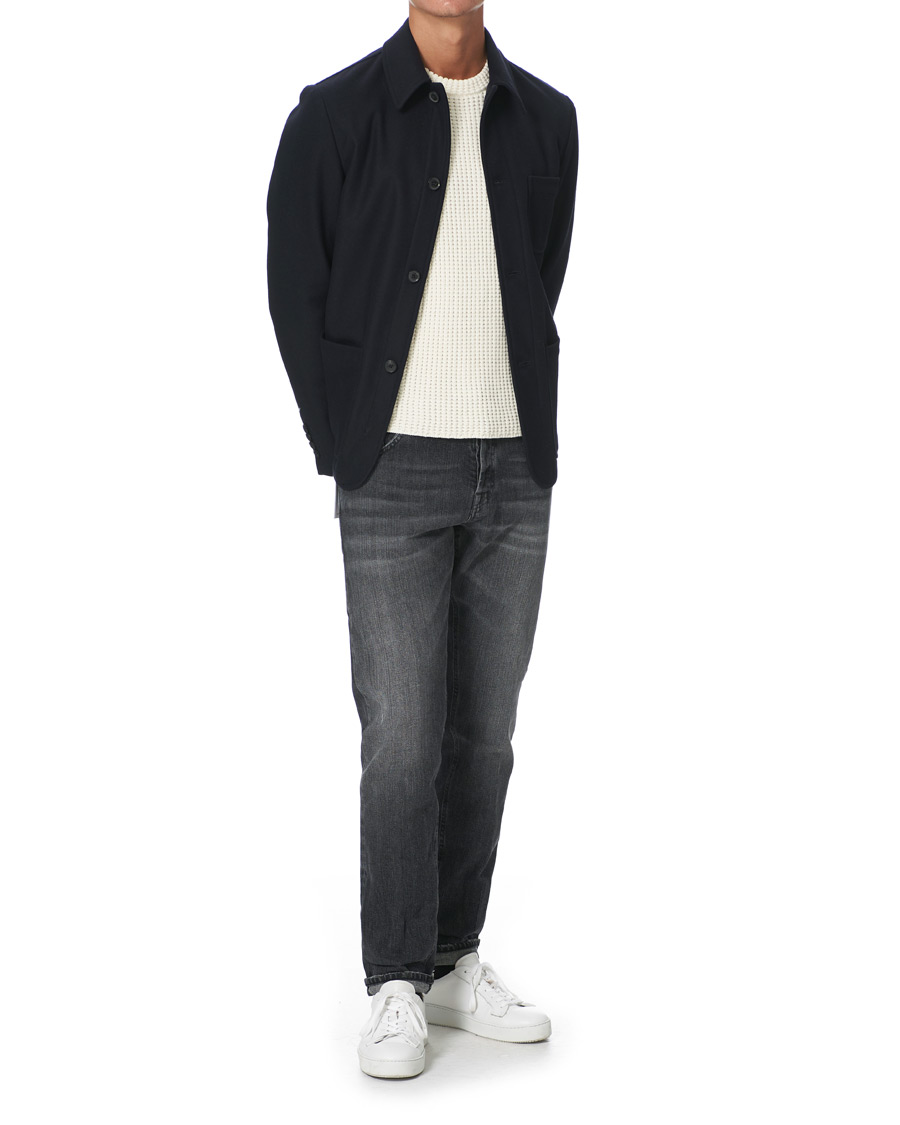 Mies | Farkut | PT01 | Slim Fit Japanese Selvedge Denim Black Wash