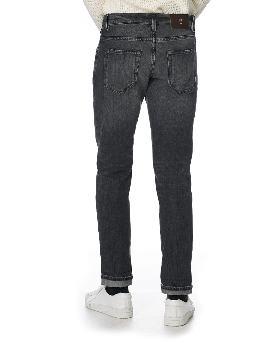 Mies | Farkut | PT01 | Slim Fit Japanese Selvedge Denim Black Wash