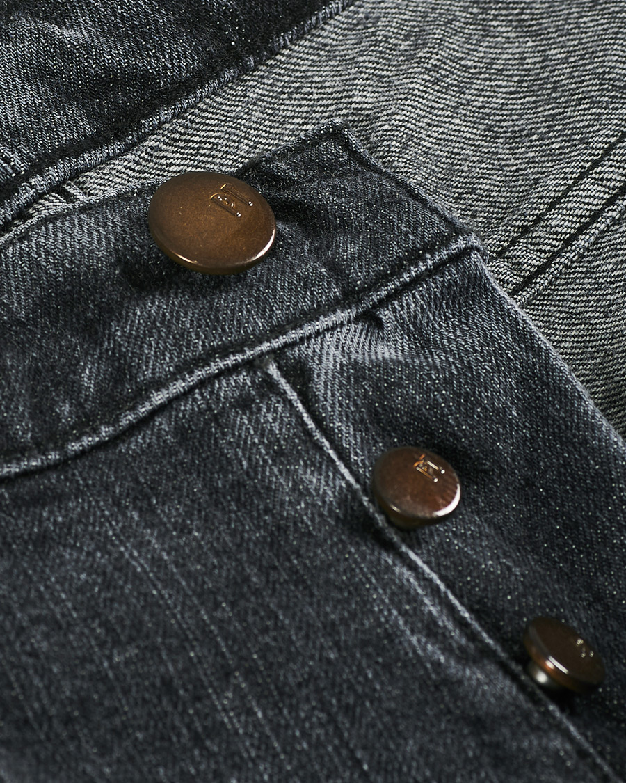 Mies | Farkut | PT01 | Slim Fit Japanese Selvedge Denim Black Wash