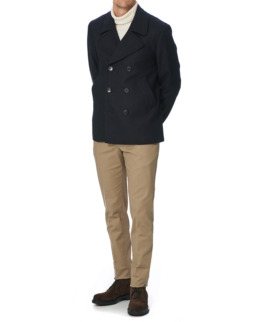 Mies | Santoni Wembley Desert Boot Dark Brown Suede | Santoni | Wembley Desert Boot Dark Brown Suede