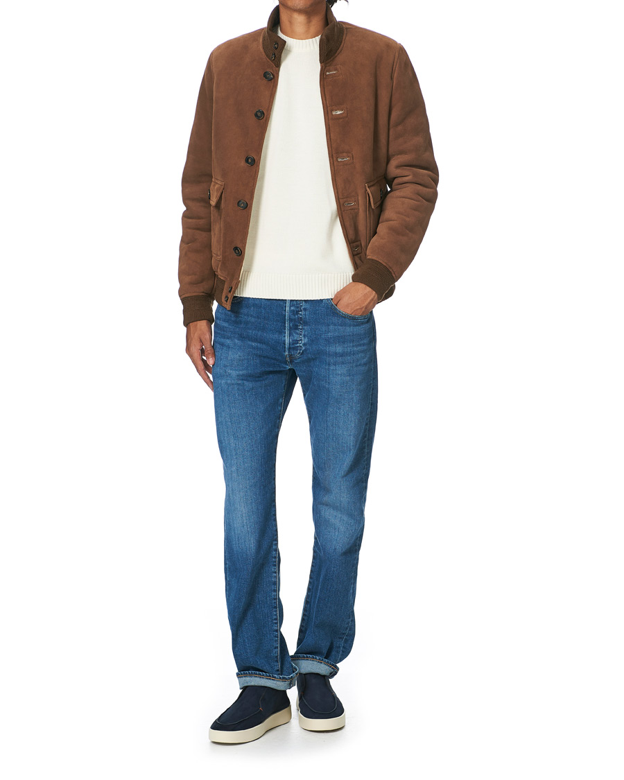 Mies | Santoni Slipper Chukka Boots Navy Suede | Santoni | Slipper Chukka Boots Navy Suede