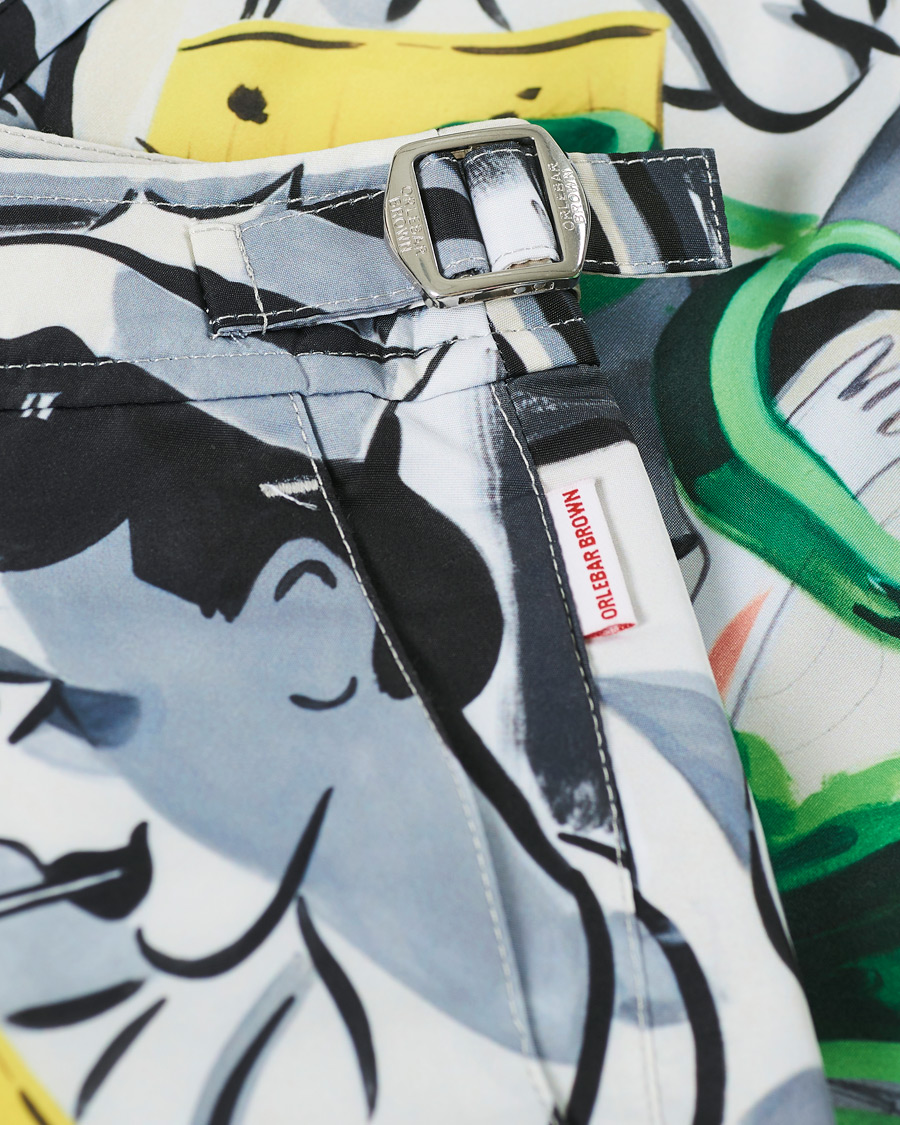 Mies | Uimahousut | Orlebar Brown | Bulldog x David Salle Diving Swim Shorts Multi