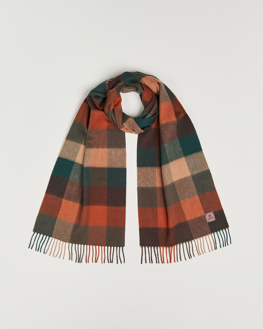 Mies | Kaulaliinat | Amanda Christensen | Wool Block Check Scarf Multi