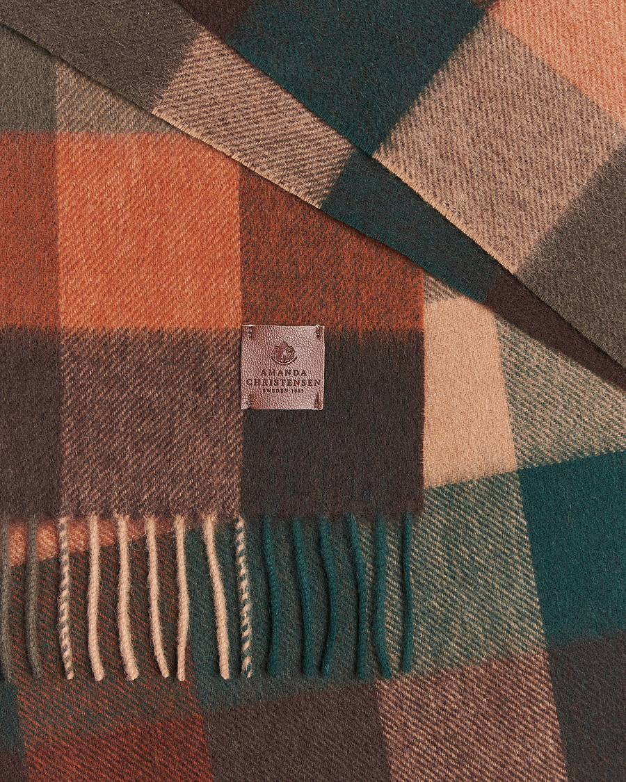 Mies | Kaulaliinat | Amanda Christensen | Wool Block Check Scarf Multi