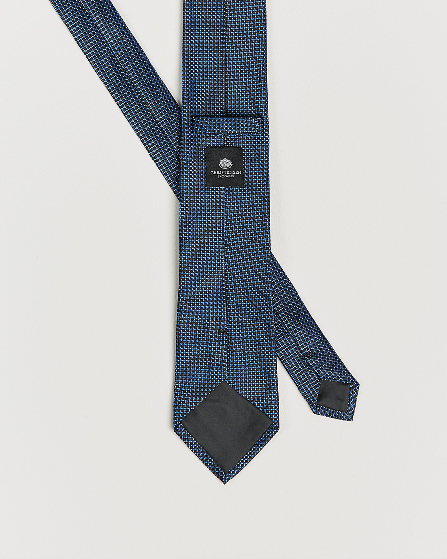 Mies | Amanda Christensen Box Set Silk 8 cm Paisley Tie And Pocket Square Navy | Amanda Christensen | Box Set Silk 8 cm Paisley Tie And Pocket Square Navy