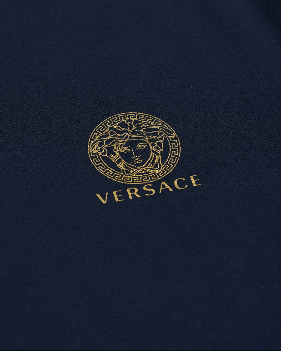 Mies | T-paidat | Versace | Medusa Long Sleeve Tee Navy