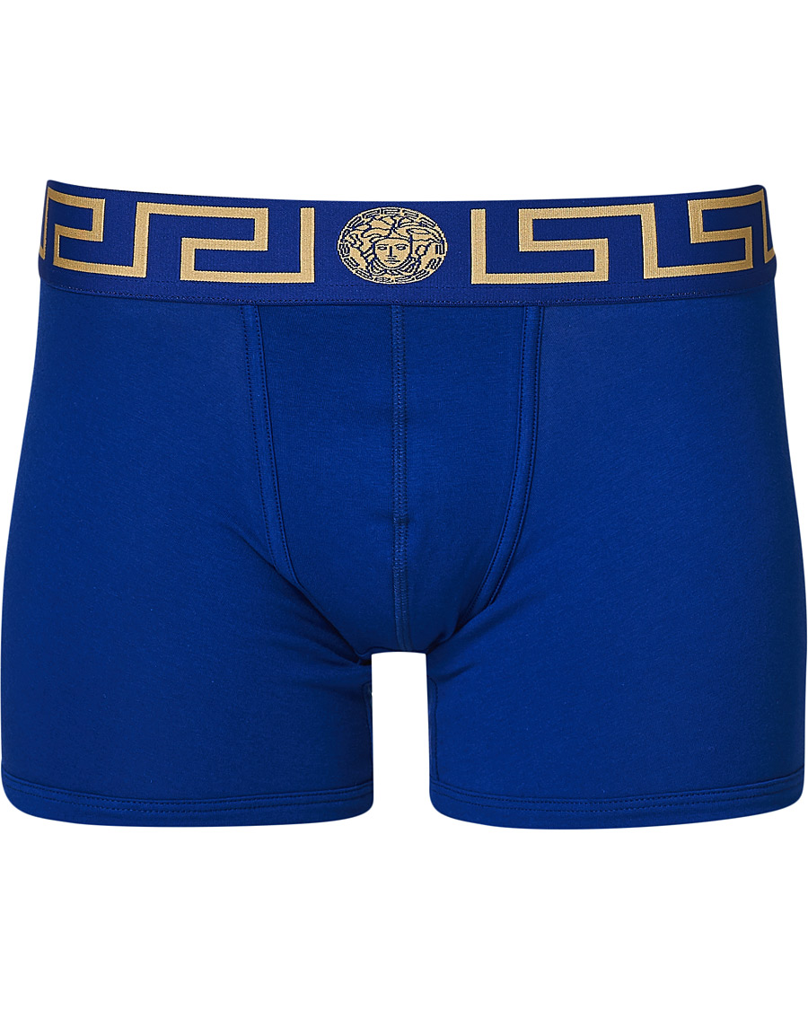 Mies | Alusvaatteet | Versace | Greca Boxer Briefs Blue