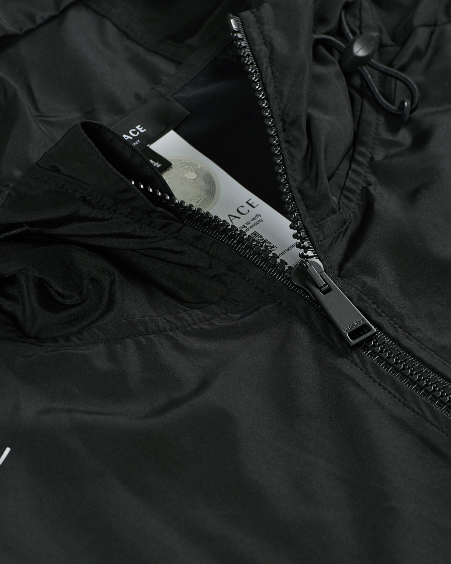 Mies | Takit | Versace | Monogram Hooded Jacket Black