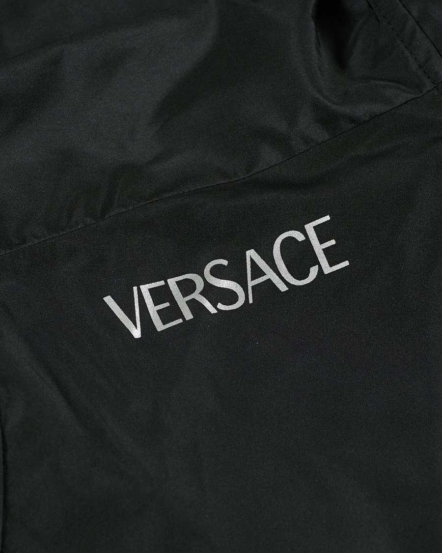Mies | Takit | Versace | Monogram Hooded Jacket Black