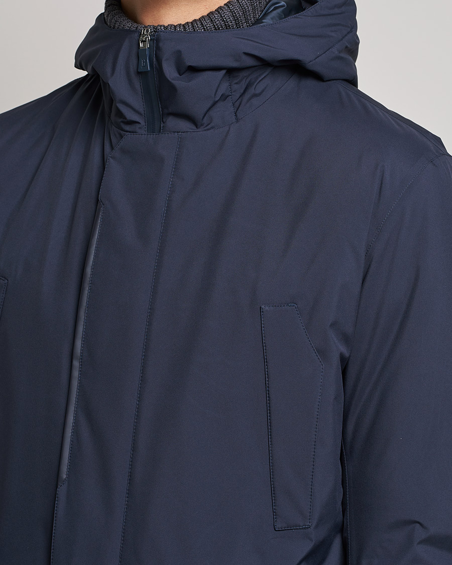 Mies | Takit | Herno | Laminar Goretex Car Coat Navy
