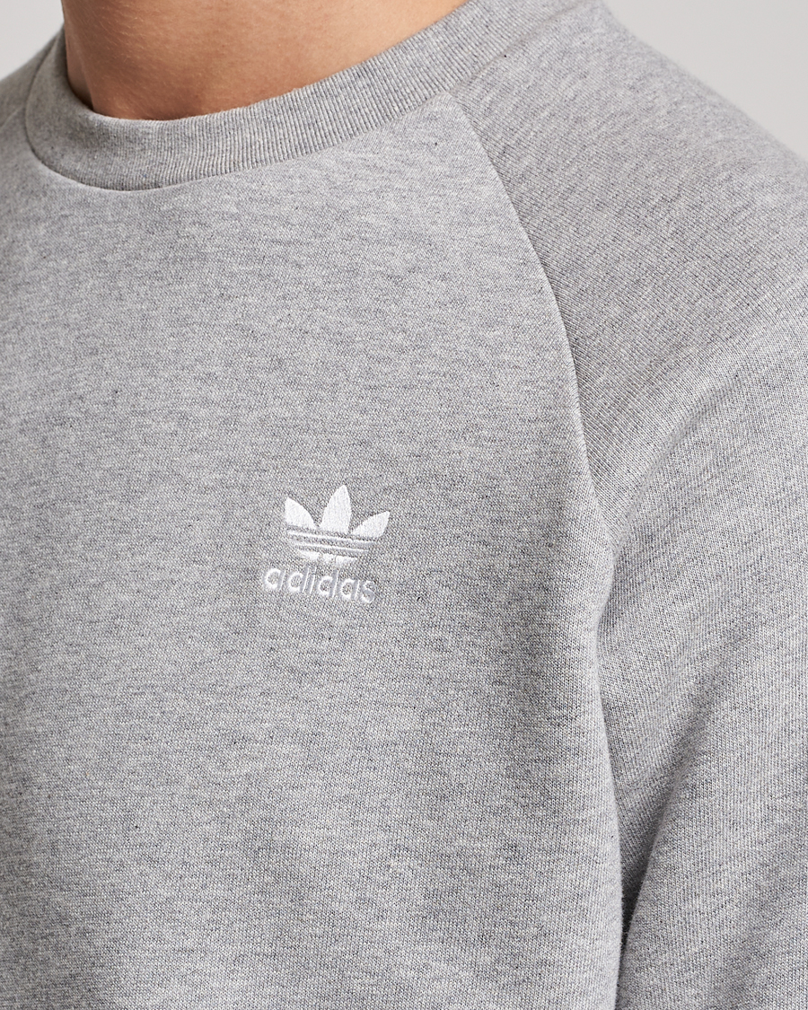 Mies | Puserot | adidas Originals | Essential Trefoil Sweatshirt Grey