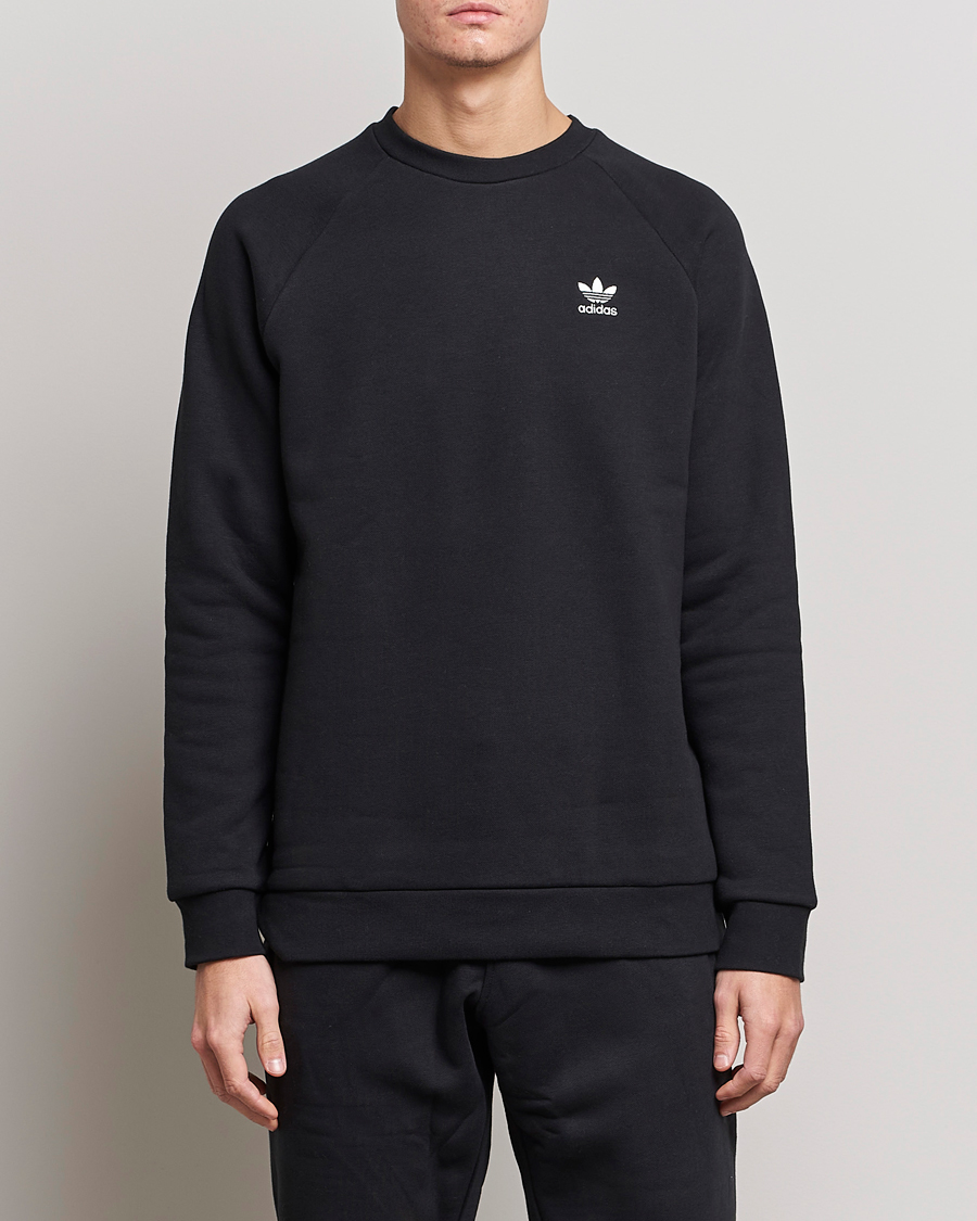 Mies | Collegepuserot | adidas Originals | Essential Trefoil Sweatshirt Black