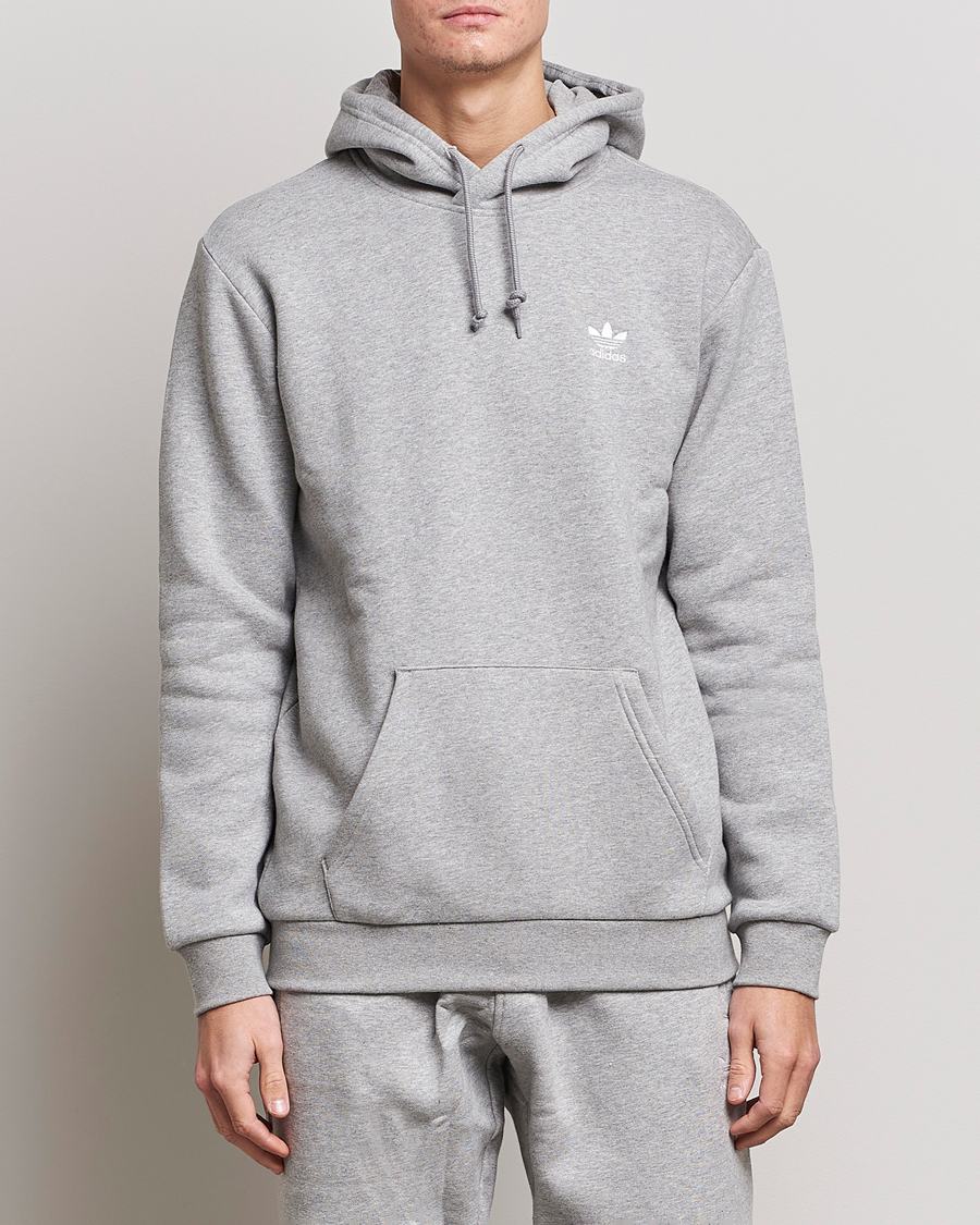 Mies | Puserot | adidas Originals | Essential Hoodie Grey Melange