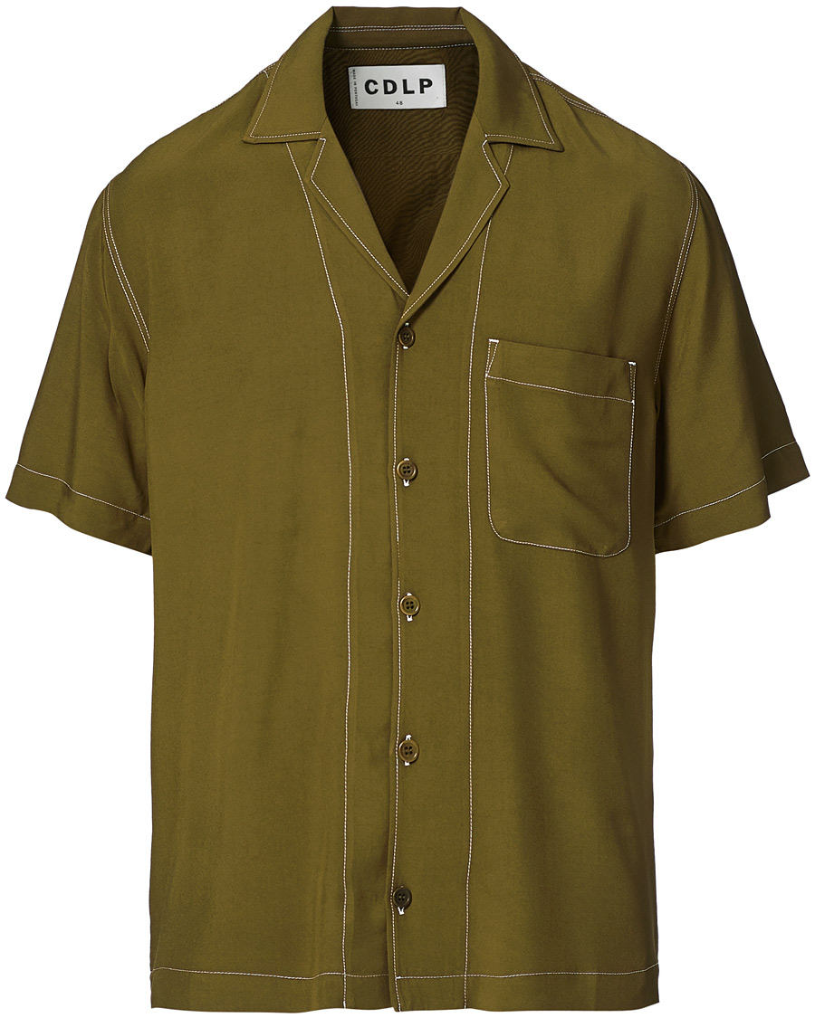 Mies | Kauluspaidat | CDLP | Pool Shirt Olive