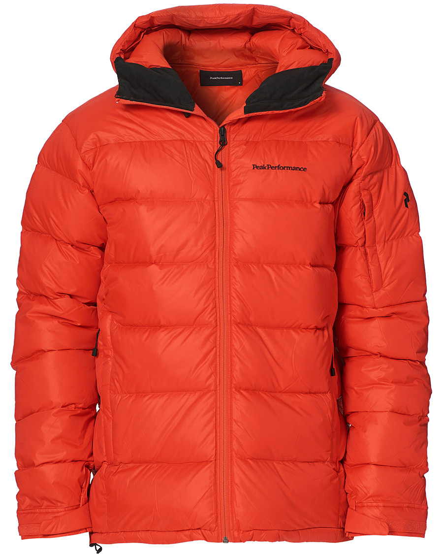 Mies | Takit | Peak Performance | Frost Down Hooded Jacket Racing Red