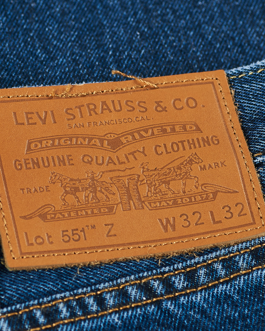 Mies | Farkut | Levi's | 551Z Authentic Straight Fit Jeans Rubber Worn