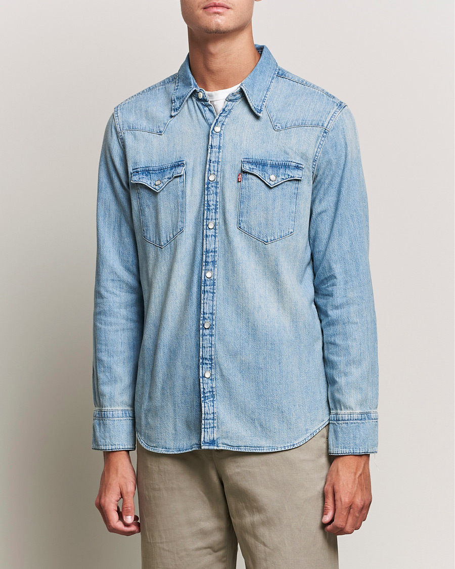 Mies |  | Levi's | Barstow Western Standard Shirt Red Cast Stone