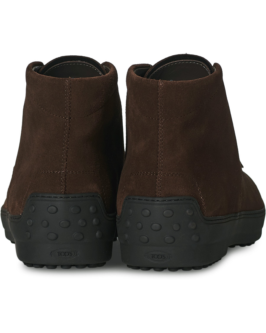 Mies | Tod's Winter Gommini Boots Dark Brown Suede | Tod's | Winter Gommini Boots Dark Brown Suede