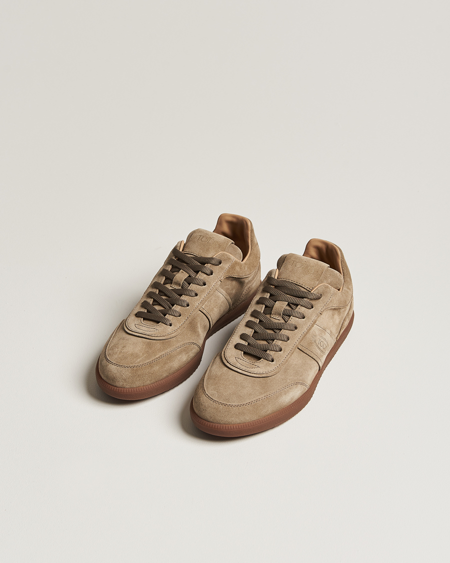 Mies | Tod's Cassetta Leggera Sneaker Beige Suede | Tod's | Cassetta Leggera Sneaker Beige Suede