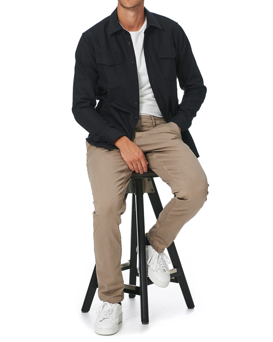 Mies | Housut | Replay | Benni Hyperflex X-Lite Chinos Walnut