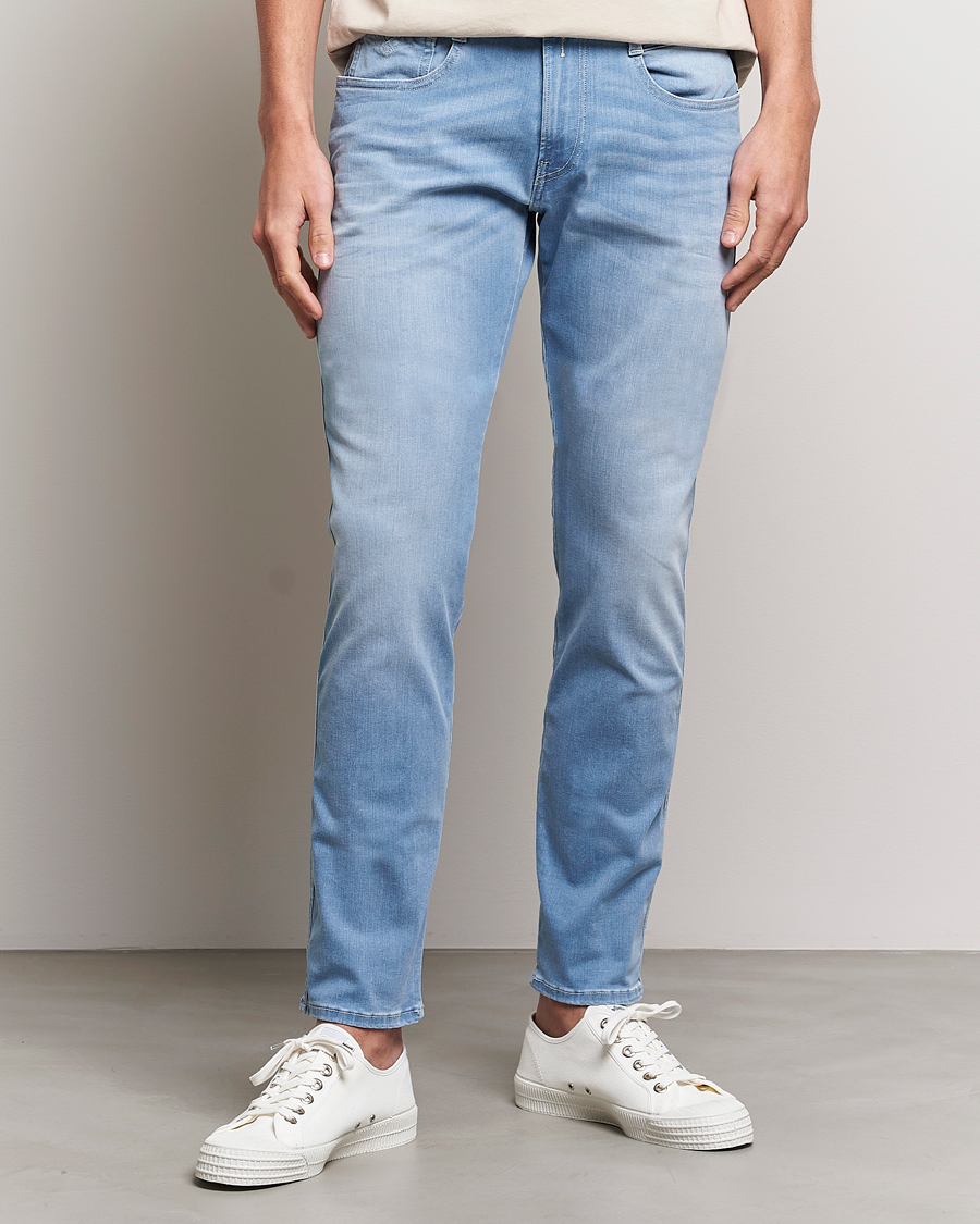 Mies | Alennusmyynti vaatteet | Replay | Anbass Hyperflex X-Lite Jeans Light Blue