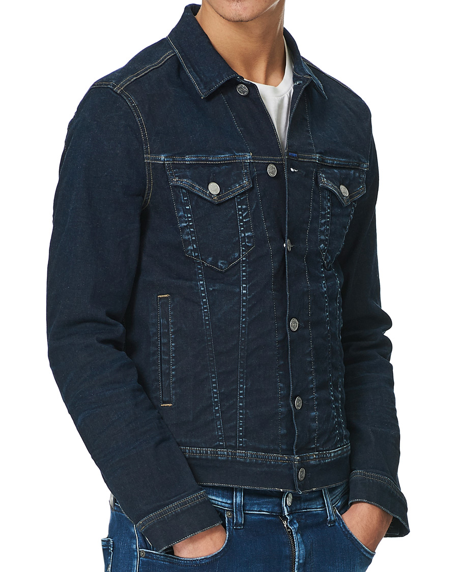 Mies | Takit | Replay | Denim Jacket Dark Blue