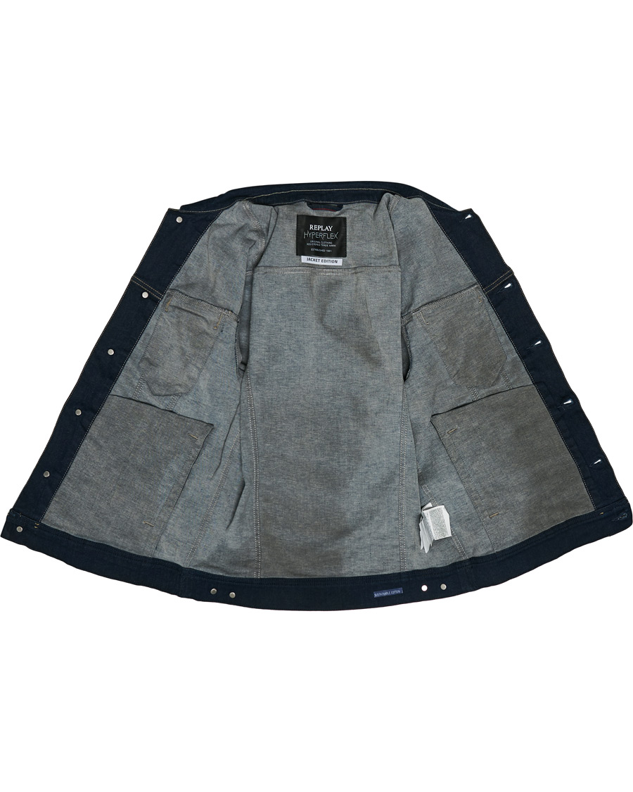 Mies | Takit | Replay | Denim Jacket Dark Blue