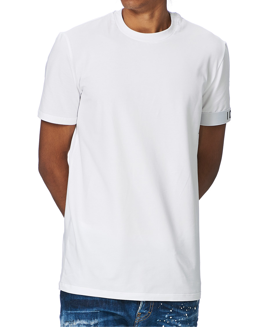 Mies | T-paidat | Dsquared2 | Icon Basic Tee White