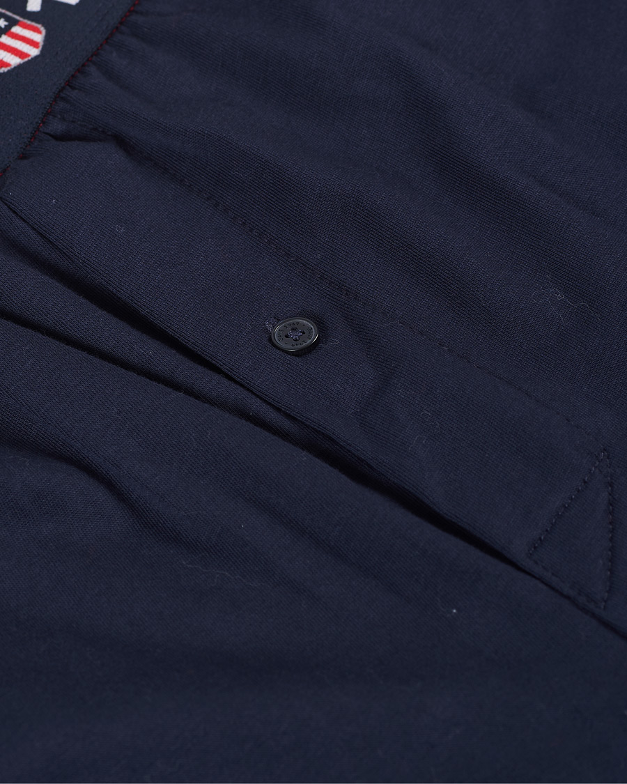 Mies | Housut | GANT | Retro Shield Jersey Pants Evening Blue