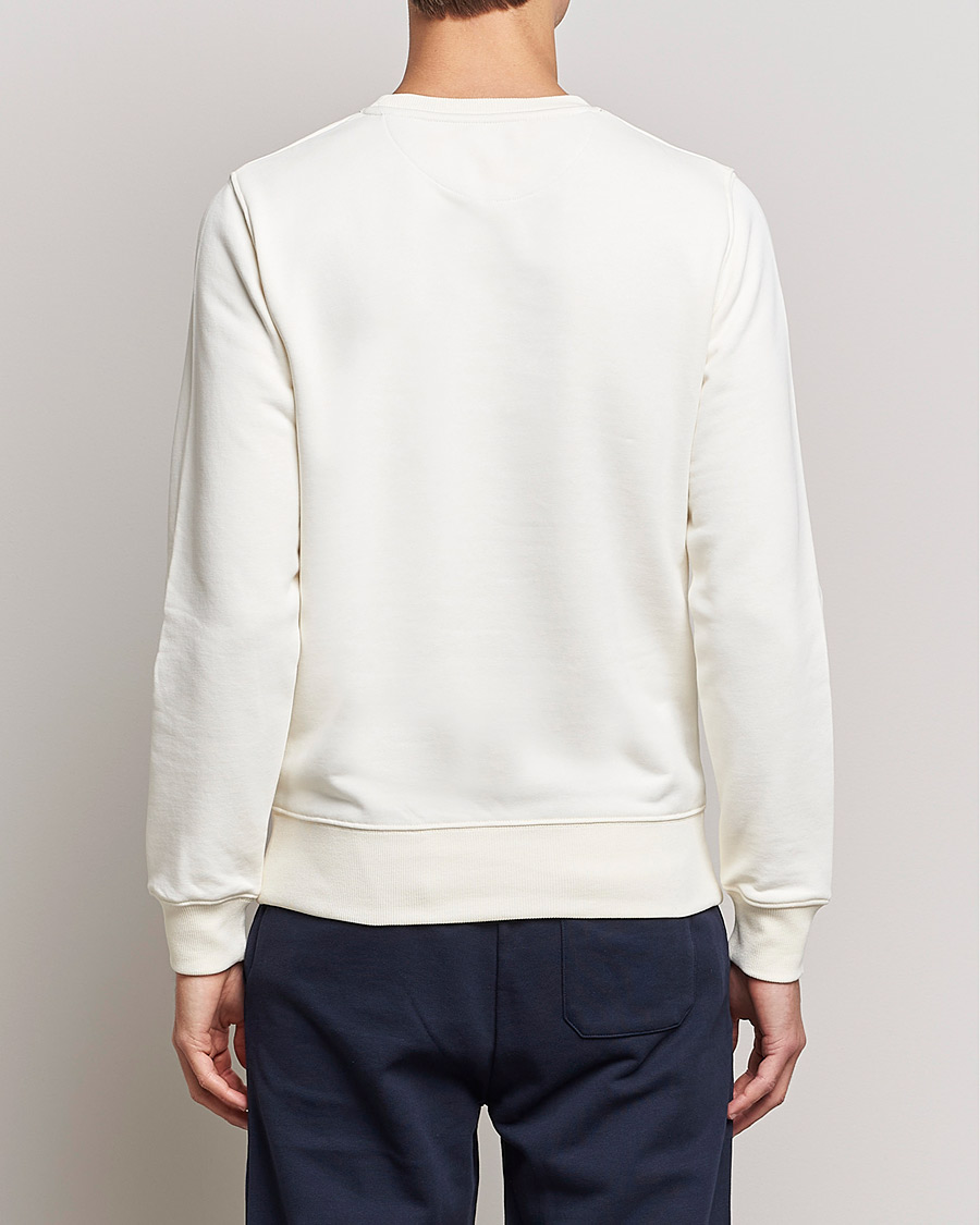 Mies | Puserot | GANT | Original Shield Logo Crew Neck Sweatshirt Eggshell