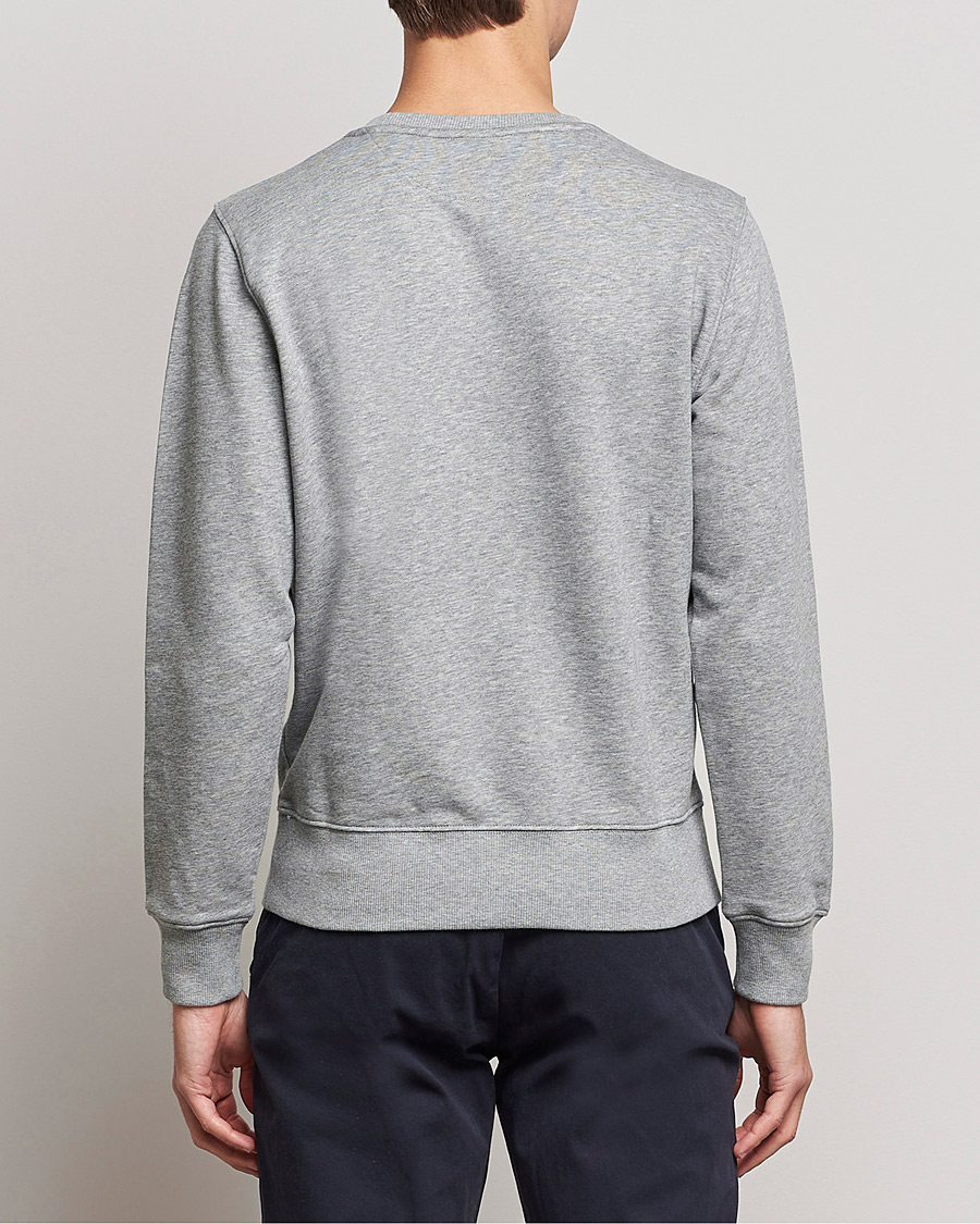 Mies | Puserot | GANT | Original Crew Neck Sweatshirt Grey Melange