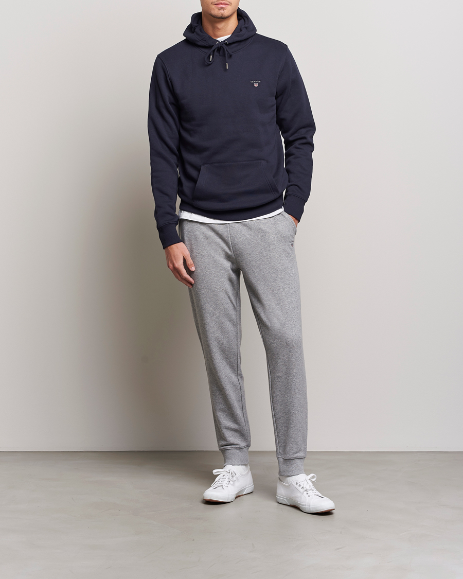 Mies | Housut | Gant | Original Sweatpants Grey Melange