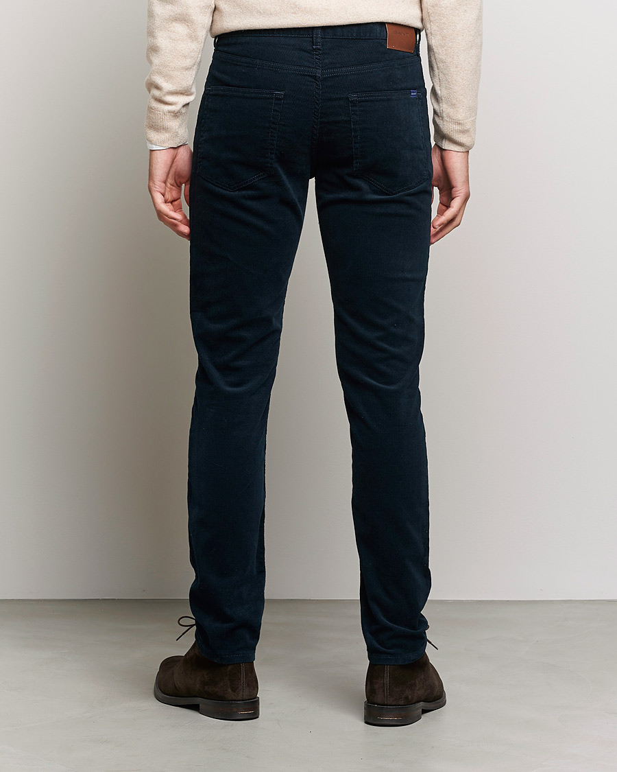 Mies | Housut | GANT | Hayes Cord Jeans Marine