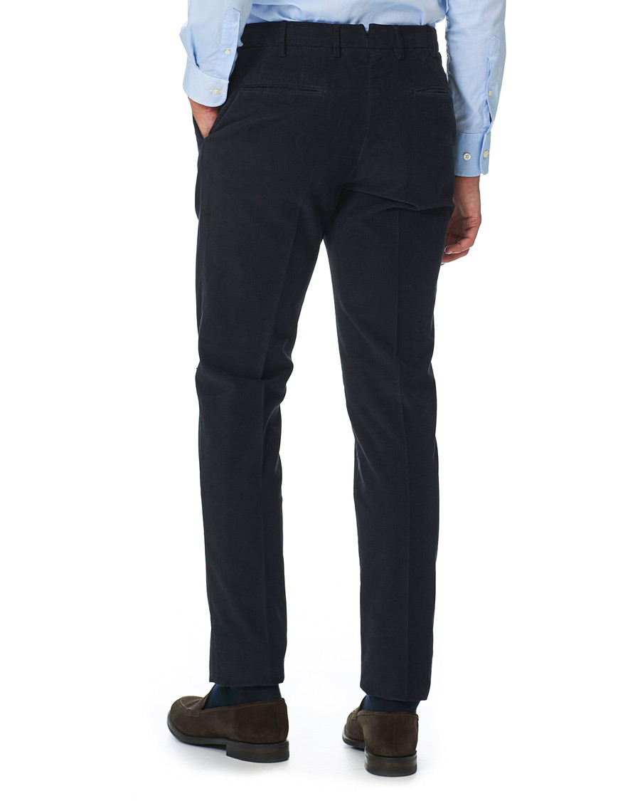Mies | Housut | Incotex | Slim Fit Corduroy Trousers Navy
