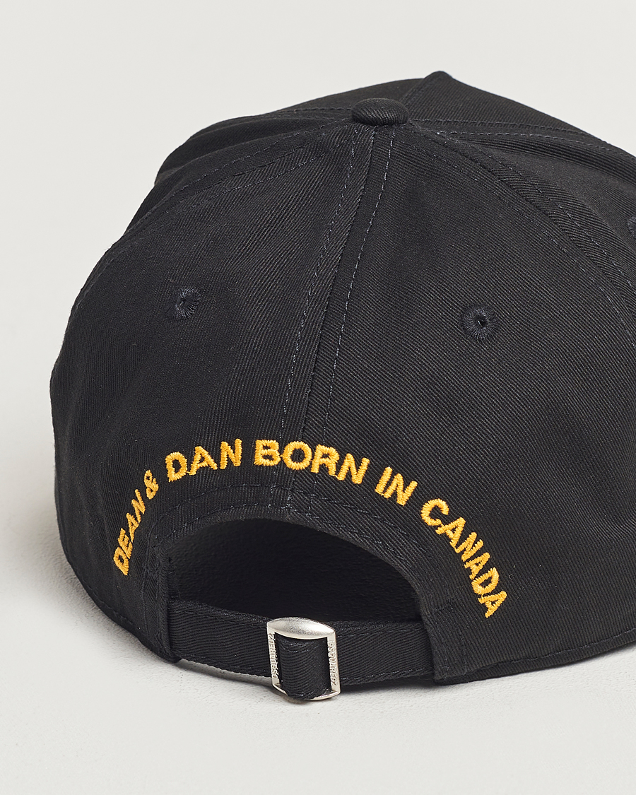 Mies | Dsquared2 Big Leaf Baseball Cap Black | Dsquared2 | Big Leaf Baseball Cap Black
