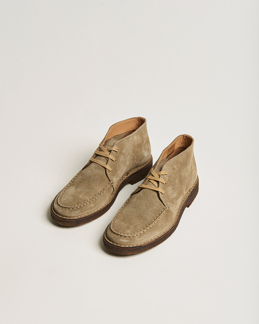 Mies | Nilkkurit | Drake's | Crosby Moc-Toe Suede Chukka Boots Sand