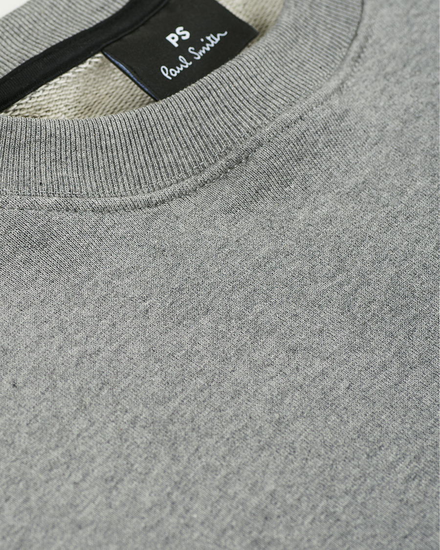 Mies | Puserot | PS Paul Smith | Organic Cotton Zebra Sweatshirt Grey