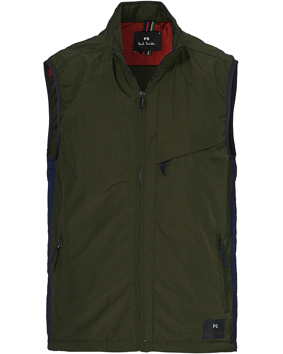 Mies | Takit | PS Paul Smith | Nylon Gilet Olive