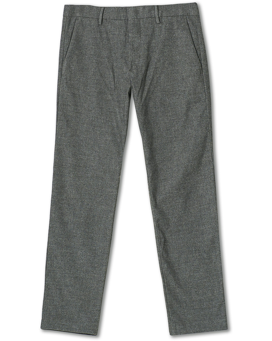Mies | Housut | NN07 | Theo Regular Fit Brushed Cotton Chinos Grey