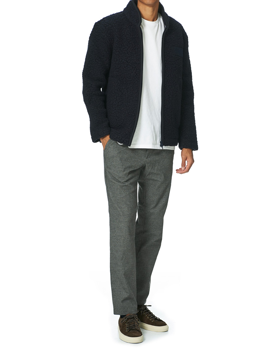 Mies | Housut | NN07 | Theo Regular Fit Brushed Cotton Chinos Grey