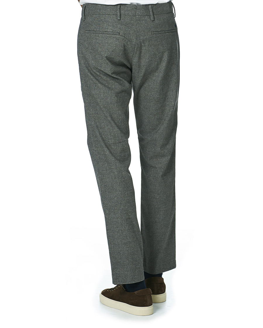 Mies | Housut | NN07 | Theo Regular Fit Brushed Cotton Chinos Grey