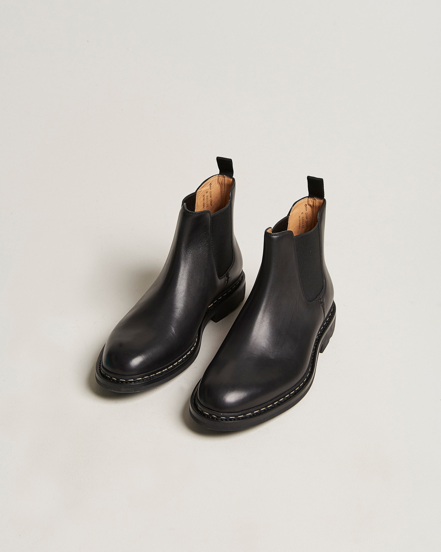 Mies | Mustat Saappaat | Heschung | Tremble Leather Boot Black Anilcalf