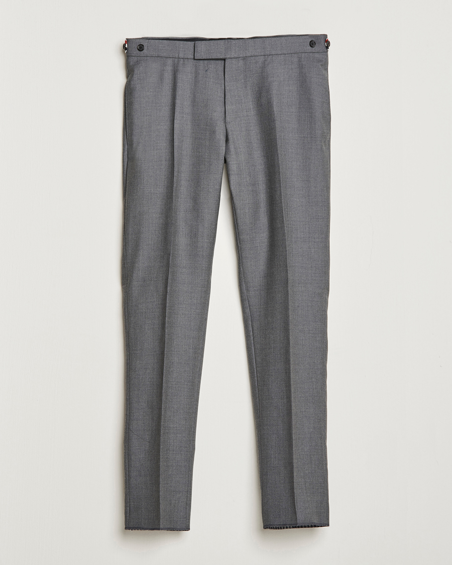 Mies | Housut | Thom Browne | Super 120s Wool Trousers Medium Grey