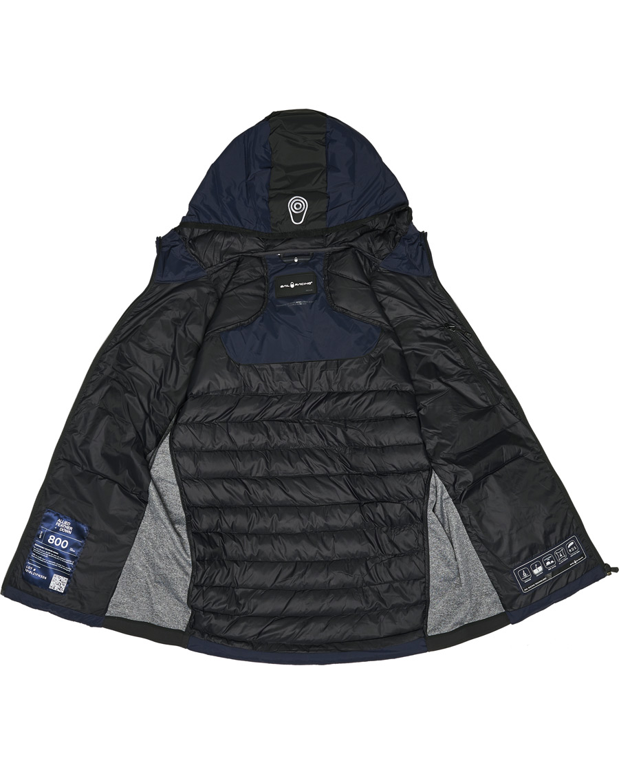 Mies | Takit | Sail Racing | Antartica Hybrid Hooded Jacket Dark Navy