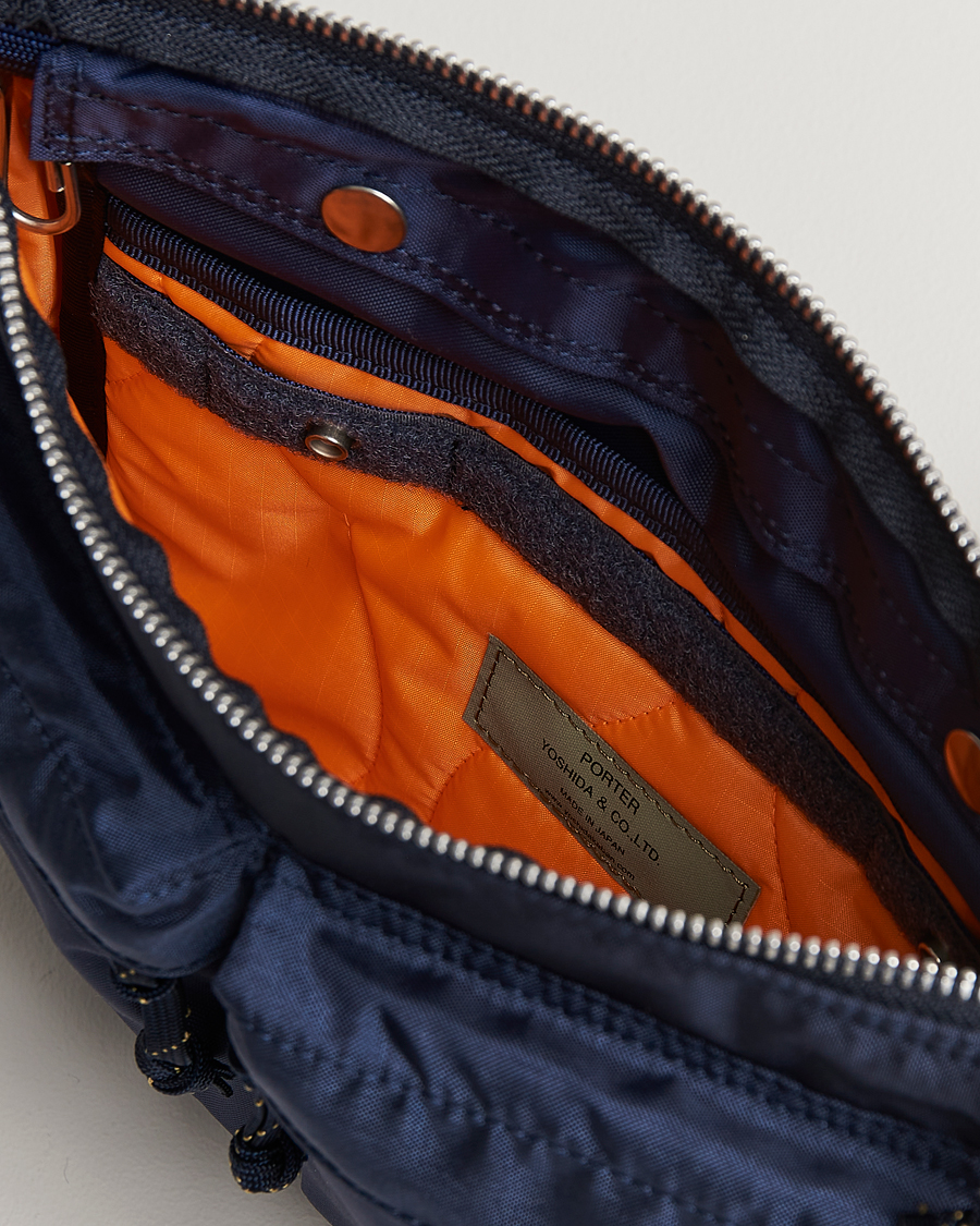Mies | Laukut | Porter-Yoshida & Co. | Force Small Shoulder Bag Navy Blue